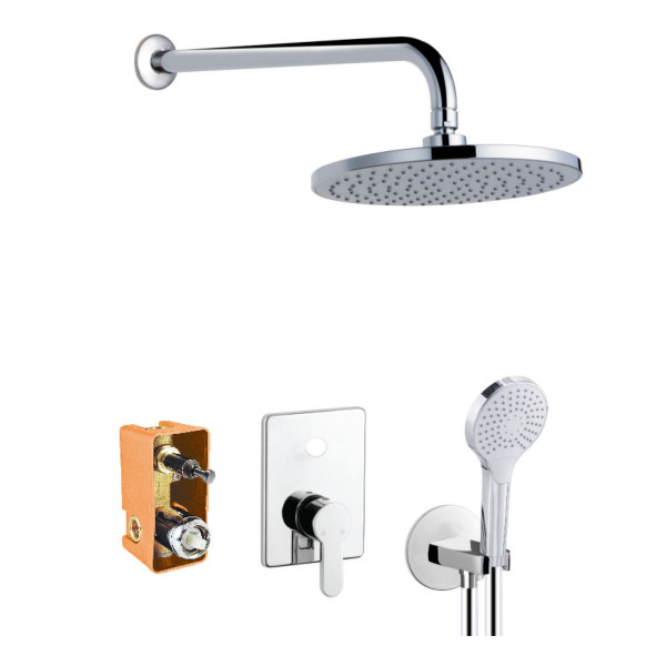 Смеситель для душа Azario Tevis хром (AZ-15490721) Смеситель для душа Azario Tevis хром (AZ-15490721)