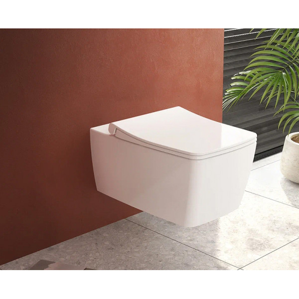 Унитаз подвесной Vitra Metropole Rim-Ex безободковый (7672B003-0075) Унитаз подвесной Vitra Metropole Rim-Ex безободковый (7672B003-0075)