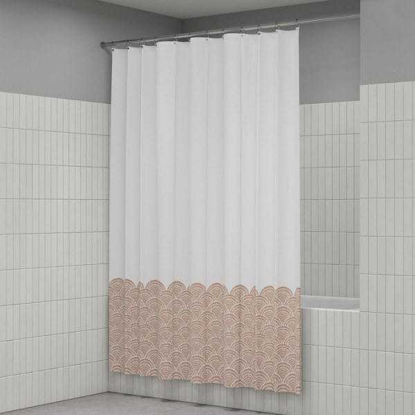 Шторка для ванн текстильная Iddis Base 180x200 коричневая (BW03P18i11) Шторка для ванн текстильная Iddis Base 180x200 коричневая (BW03P18i11)