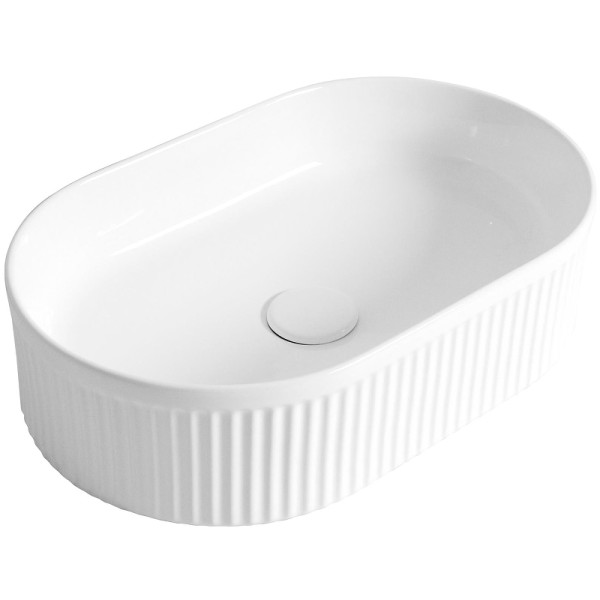 Раковина накладная BelBagno 31x49 белая (BB1497)