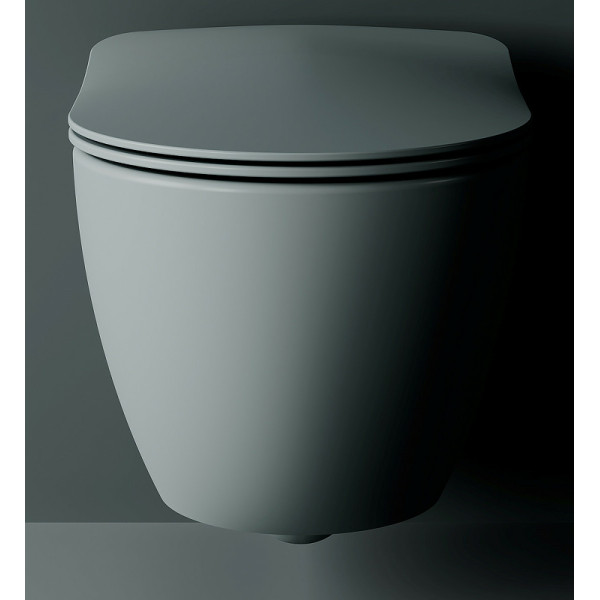 Унитаз подвесной Creavit Free 35,5x51x35 холодный серый матовый (FE322-11CG00E-0000) Унитаз подвесной Creavit Free 35,5x51x35 холодный серый матовый (FE322-11CG00E-0000)