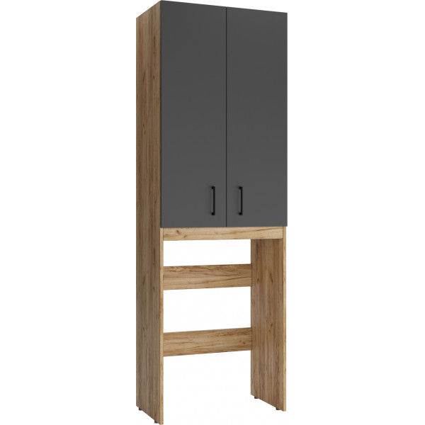 Шкаф над стиральной машиной 650 Craft (разобранный) Домино (DCr2219H)