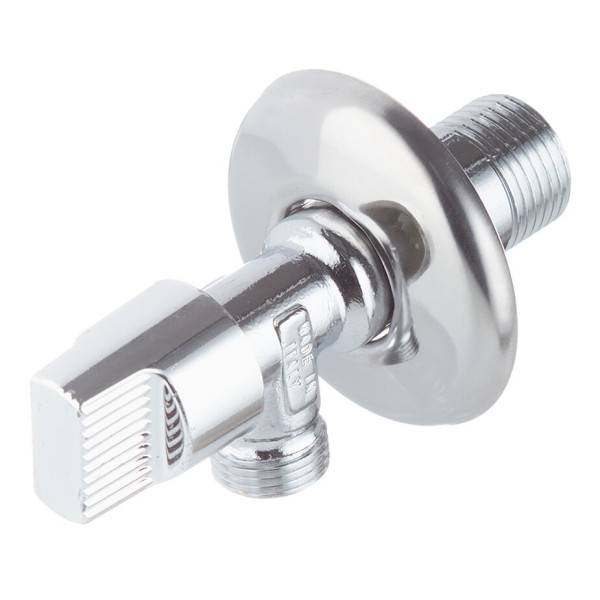 Кран угловой шаровый Tiemme 1/2"*3/8" НН с чашкой (1/4 оборота) (2950037)