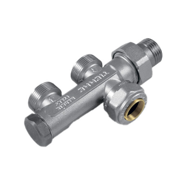 Узел терморегулирующий для двухтрубной системы Tiemme 1/2"*М24*19 (3370002) Узел терморегулирующий для двухтрубной системы Tiemme 1/2"*М24*19 (3370002)