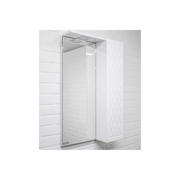 Шкаф зеркальный Домино 3D 50 правый (D37007HZ) Шкаф зеркальный Домино 3D 50 правый (D37007HZ)