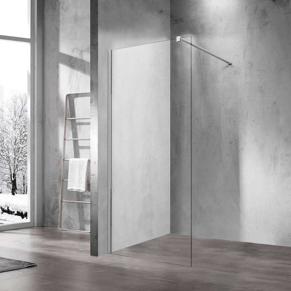 Душевая перегородка Vincea Walk-In 1200х2000 стекло прозрачное, профиль хром (VSW-1H120CL)