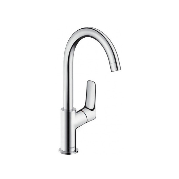 Смеситель для раковины Hansgrohe Logis с донным клапаном (71130000) Смеситель для раковины Hansgrohe Logis с донным клапаном (71130000)