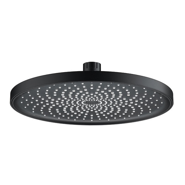 Верхний душ Melodia d220 мм черный (MKP27007Сbk)