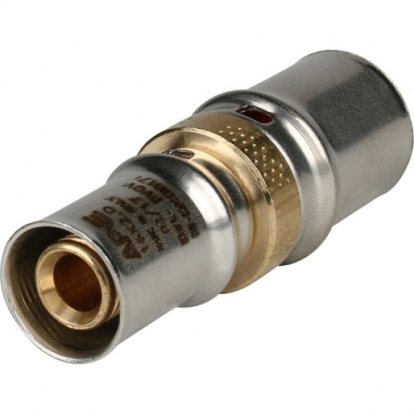 Соединение прямое 20*16 Stout (пресс, латунь) SFP-0004-002016 Соединение прямое 20*16 Stout (пресс, латунь) SFP-0004-002016