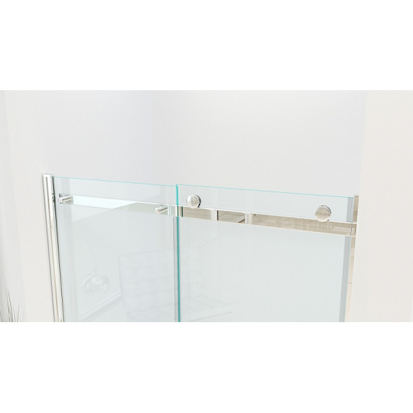 Душевая дверь BandHours Queen 160 160х195 стекло прозрачное, профиль полированный хром Душевая дверь BandHours Queen 160 160х195 стекло прозрачное, профиль полированный хром