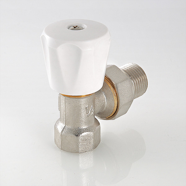 Клапан регулировочный угловой 3/4" Valtec VT.007.LN (компактный) (VT.007.LN.05)