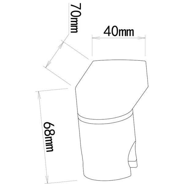 Кронштейн Melodia della vita черный (MKP28002bk)