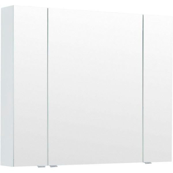 Зеркало-шкаф Aquanet Алвита New 89,6x85 белый матовый (00303897) Зеркало-шкаф Aquanet Алвита New 89,6x85 белый матовый (00303897)