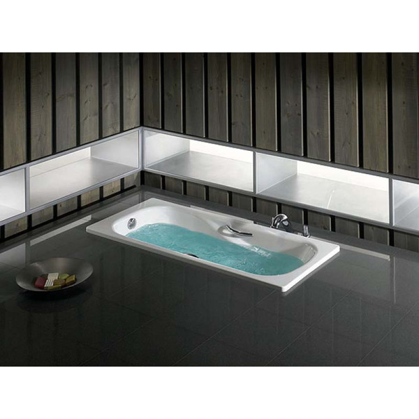 Ванна стальная Roca Princess 160x75x43 белая (7.2203.E.000.0)