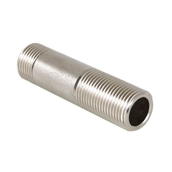 Сгон трубный 1/2"х150 мм. Valtec (никель) (VTr.653.N.0415) Сгон трубный 1/2"х150 мм. Valtec (никель) (VTr.653.N.0415)