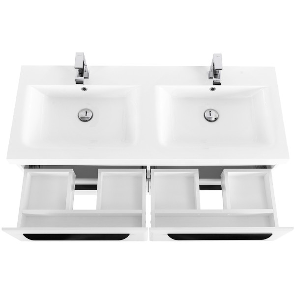 Тумба подвесная Cezares Eco 120x50 Bianco Opaco (ECO-120-4C-SO-2-BO) Тумба подвесная Cezares Eco 120x50 Bianco Opaco (ECO-120-4C-SO-2-BO)