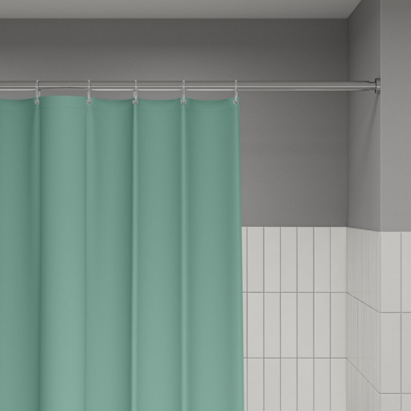Шторка для ванн текстильная Iddis Base 180x200 зеленая (BS05P18i11)