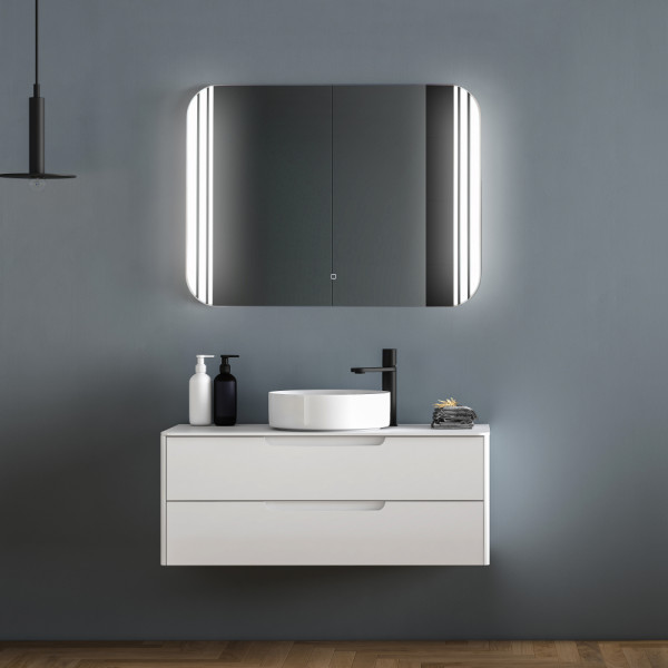 Зеркало Abber See 38,5x91,5 с подсветкой, сенсорный выключатель, диммер (AG6101S) Зеркало Abber See 38,5x91,5 с подсветкой, сенсорный выключатель, диммер (AG6101S)