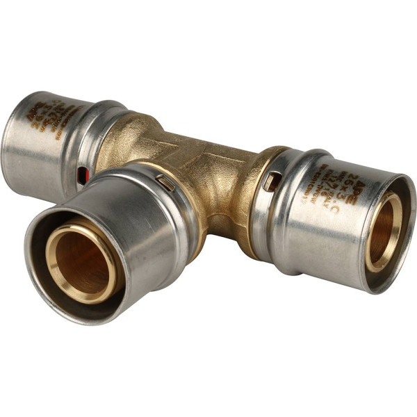 Тройник 26x26x26 Stout (пресс) (SFP-0006-262626)