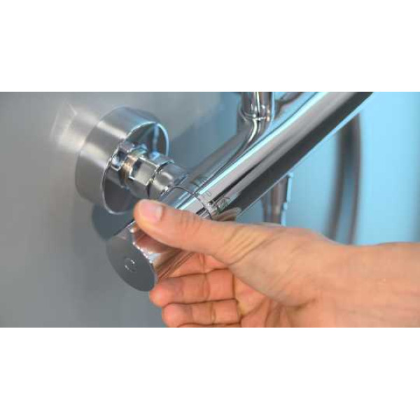 Система душевая Hansgrohe Crometta S 240 1jet Showerpipe (27267000)