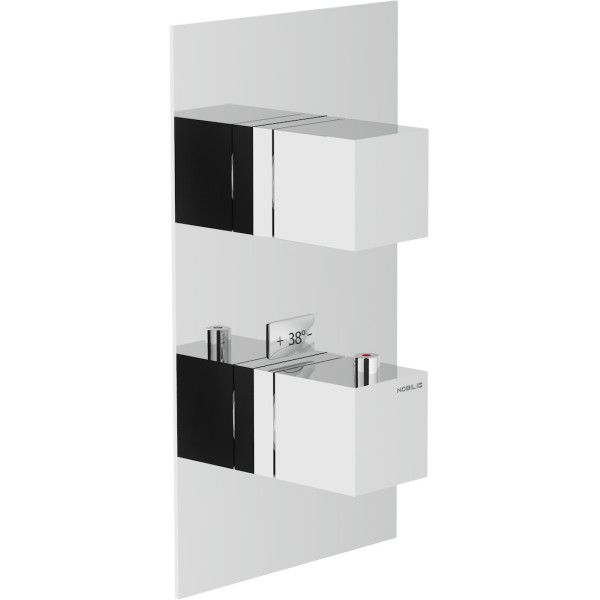 Смеситель для ванны и душа Nobili Seven хром (WE00102/QCR)