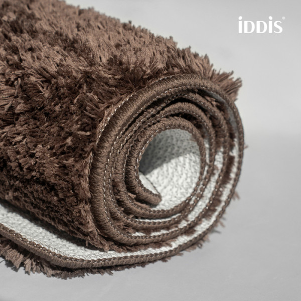 Коврик для ванной комнаты 50x80 микрофибра темно-коричневый Iddis (BSQS08Mi12)