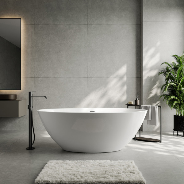 Ванна акриловая Abber 165x90x58 белая (AB9249-1.6) Ванна акриловая Abber 165x90x58 белая (AB9249-1.6)