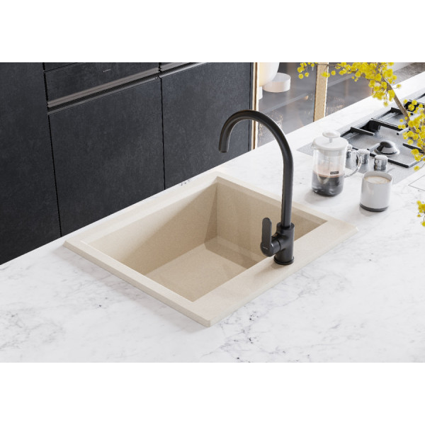 Смеситель для кухни Santek Линдос черный (WH5A41008N001)