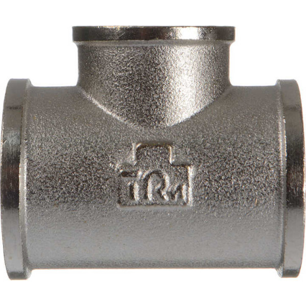 Тройник переходной 3/4"х1/2"х3/4" TeRma (никель) (06122) Тройник переходной 3/4"х1/2"х3/4" TeRma (никель) (06122)