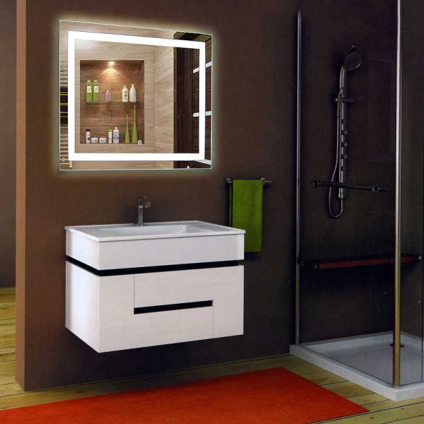 Зеркало с подсветкой Континент Rimini Led 1200х700 (ЗЛП142) Зеркало с подсветкой Континент Rimini Led 1200х700 (ЗЛП142)