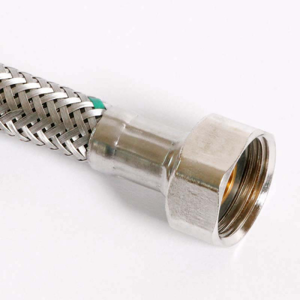 Подводка гибкая для смесителя Uni-Fitt 800 мм 1/2"*М10х1 DN 8 оплётка из нерж. стали (502S2808) Подводка гибкая для смесителя Uni-Fitt 800 мм 1/2"*М10х1 DN 8 оплётка из нерж. стали (502S2808)