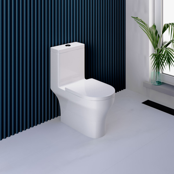 Унитаз с бачком с сиденьем с soft-close RGW SW-05 (67420105-01)