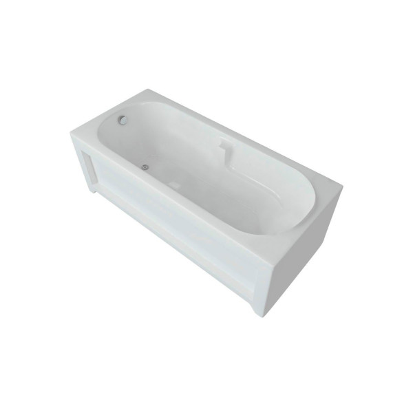 Ванна акриловая Акватек Лея 170x75 на каркасе, с фронтальным экраном, слив-перелив Ванна акриловая Акватек Лея 170x75 на каркасе, с фронтальным экраном, слив-перелив