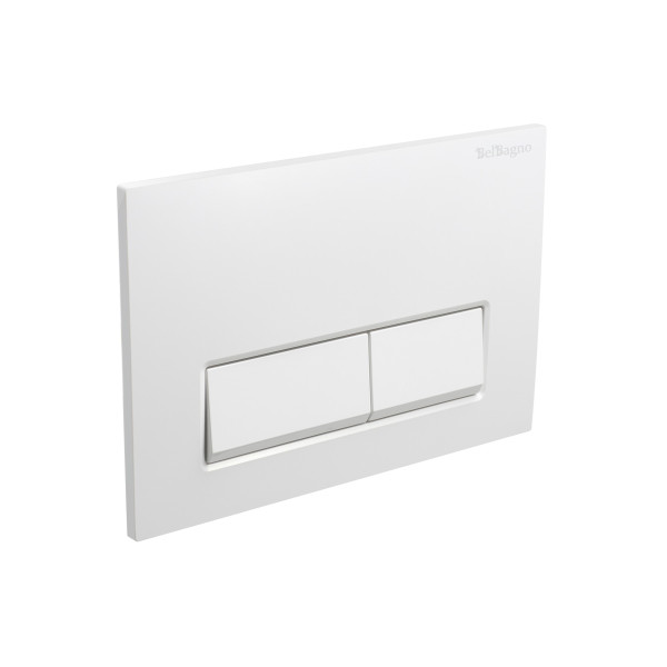 Клавиша смывная BelBagno белый глянец (BB-15R-BL)