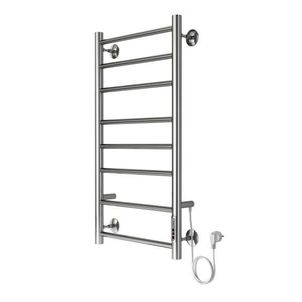Полотенцесушитель электрический Azario Parma 400x800 хром Полотенцесушитель электрический Azario Parma 400x800 хром