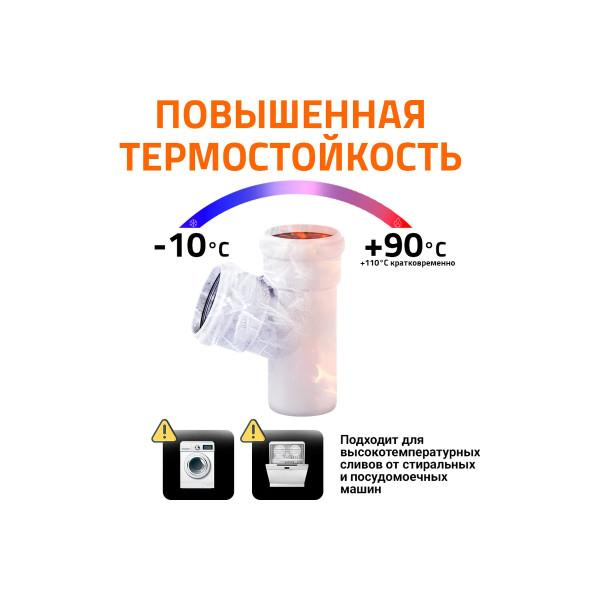 Тройник SKEA 90х78х87 Ostendorf Skolan Safe PP-MD (334410)