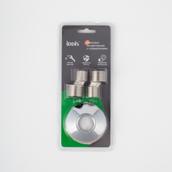 Отражатели с эксцентриками 42 мм Iddis Optima Home хром (982BRRC3SM)