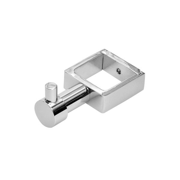 Вешалка крючок с разъемным кольцом для полотенцесушителя INDIGO с квадратным коллектором 30 мм Вешалка крючок с разъемным кольцом для полотенцесушителя INDIGO с квадратным коллектором 30 мм