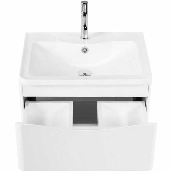 Раковина встраиваемая BelBagno 60 белая (BB600/455-LV-MR-ALR)