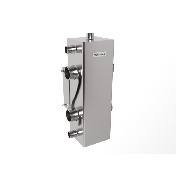Гидрострелка Gidruss GRSS-150-40 (до 150 кВт, G 1 1/2", нерж ст. ) Гидрострелка Gidruss GRSS-150-40 (до 150 кВт, G 1 1/2", нерж ст. )