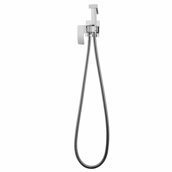 Смеситель с гигиеническим душем Abber Wasserfall хром (AF8625)