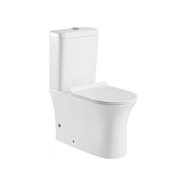 Унитаз напольный Aquanet Roll-C с сиденьем Soft Close (210764)
