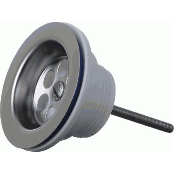 Выпуск для мойки 1 1/4" с нерж. решеткой 70 мм д/гофроСифонов ВИР ПЛАСТ (30981206)