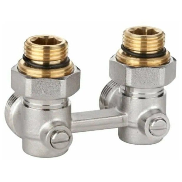 Клапан запорный Lemax RLV-KB угловые с переходниками G3/4" x G1/2" Клапан запорный Lemax RLV-KB угловые с переходниками G3/4" x G1/2"