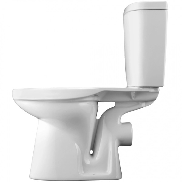 Унитаз-компакт Santek Анимо арматура эконом: 1-реж. с сиденьем полипропилен белый (1WH110035)