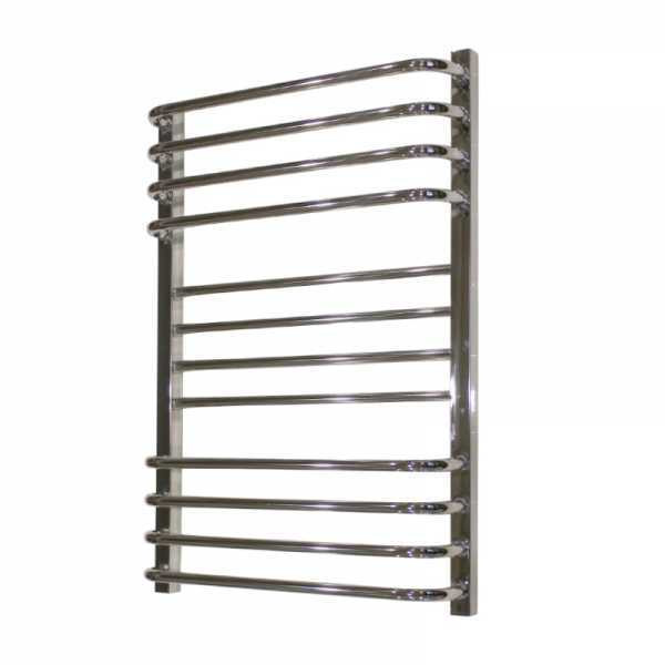 Полотенцесушитель водяной Melodia Lyra 500x800 П12 4x4x4 хром, нижнее подключение, без полочки