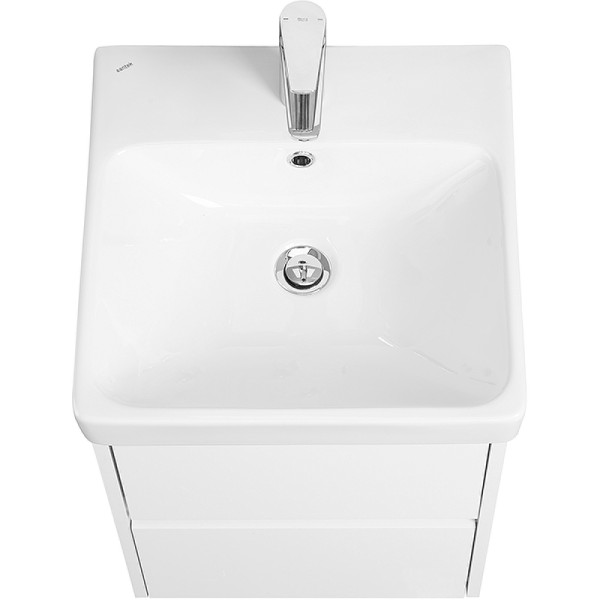 Тумба-умывальник Aquaton Сканди 45 Белый/1WH501630 Раковина Адриана 45 (1A2516K0SD010)