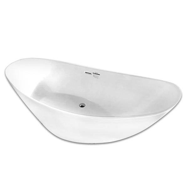 Ванна акриловая отдельностоящая Abber AB9233 183,5х78,5 Ванна акриловая отдельностоящая Abber AB9233 183,5х78,5