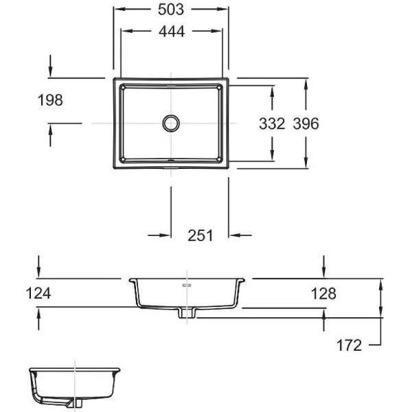 Раковина встраиваемая Jacob Delafon Verticyl 50,3x39,6 белая (E2882-0) Раковина встраиваемая Jacob Delafon Verticyl 50,3x39,6 белая (E2882-0)