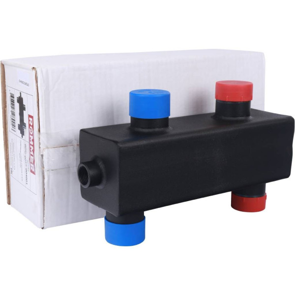 Стрелка гидравлическая 1 1/4" Rommer (4,53 м3/час) (RDG-0015-004001) Стрелка гидравлическая 1 1/4" Rommer (4,53 м3/час) (RDG-0015-004001)